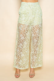Lace Long Leg Pants