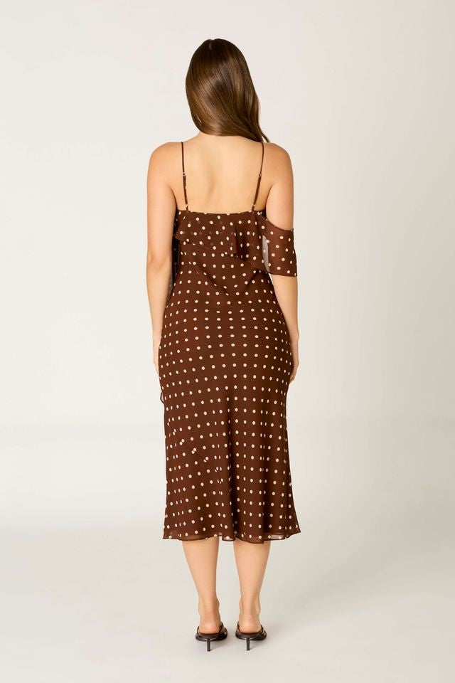 Midi Polka Dot Dress