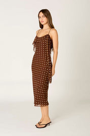 Midi Polka Dot Dress