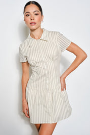 Loretta Shirt Mini Dress