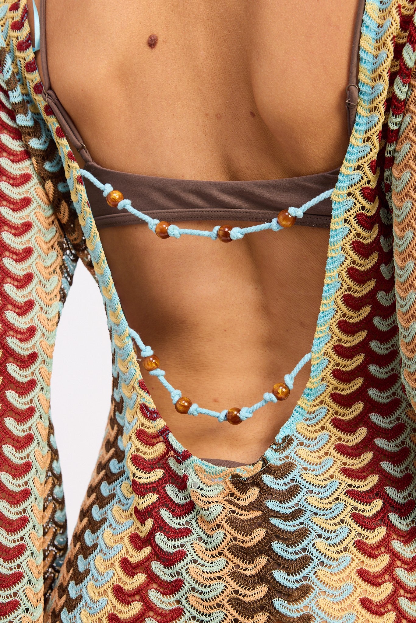 Crochet Bodycon Cover Up Dress