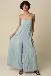 Adalyn Strapless Wide-leg Jumpsuit