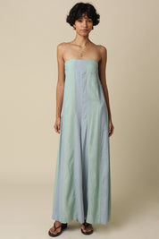 Adalyn Strapless Wide-leg Jumpsuit