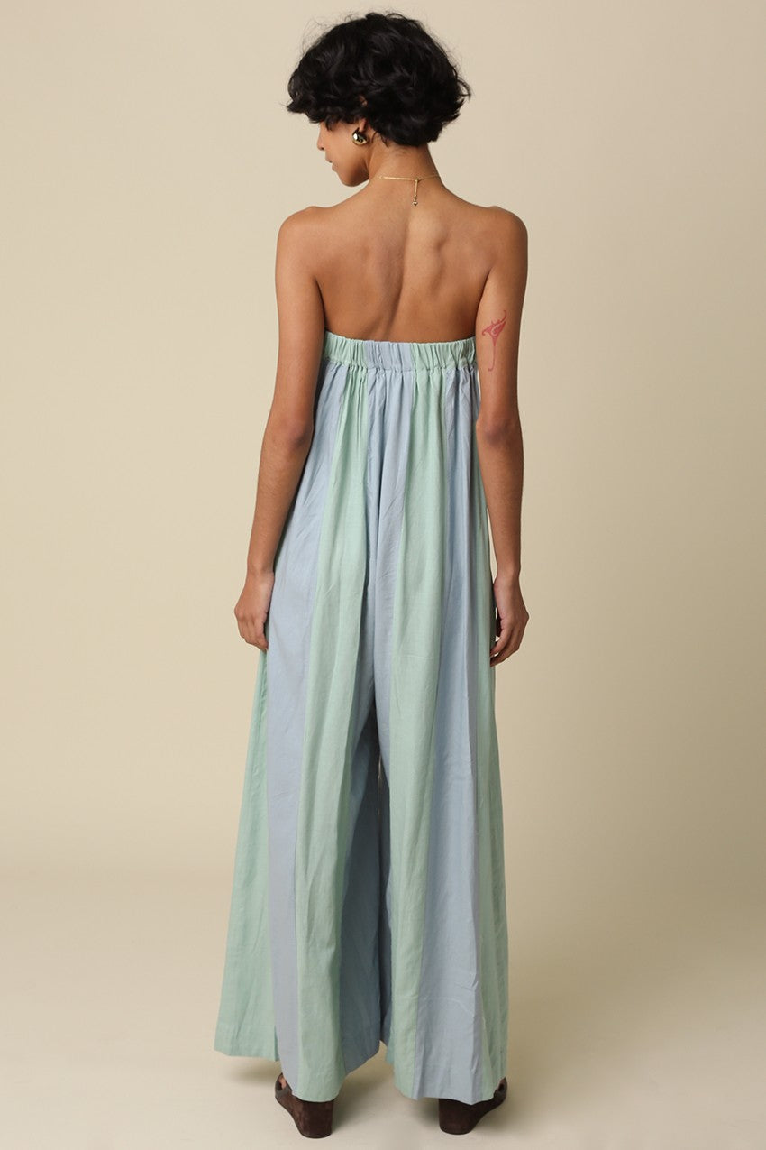Adalyn Strapless Wide-leg Jumpsuit