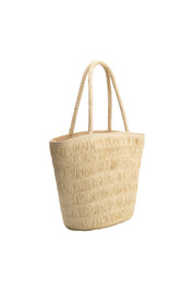 Sandy Natural Straw Tote Bag