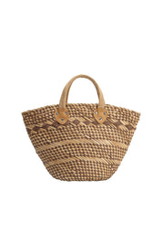Martha Natural Straw Tote Bag