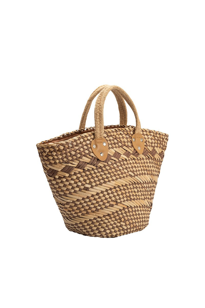 Martha Natural Straw Tote Bag