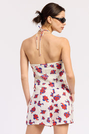 Halter Neck Bustier Top