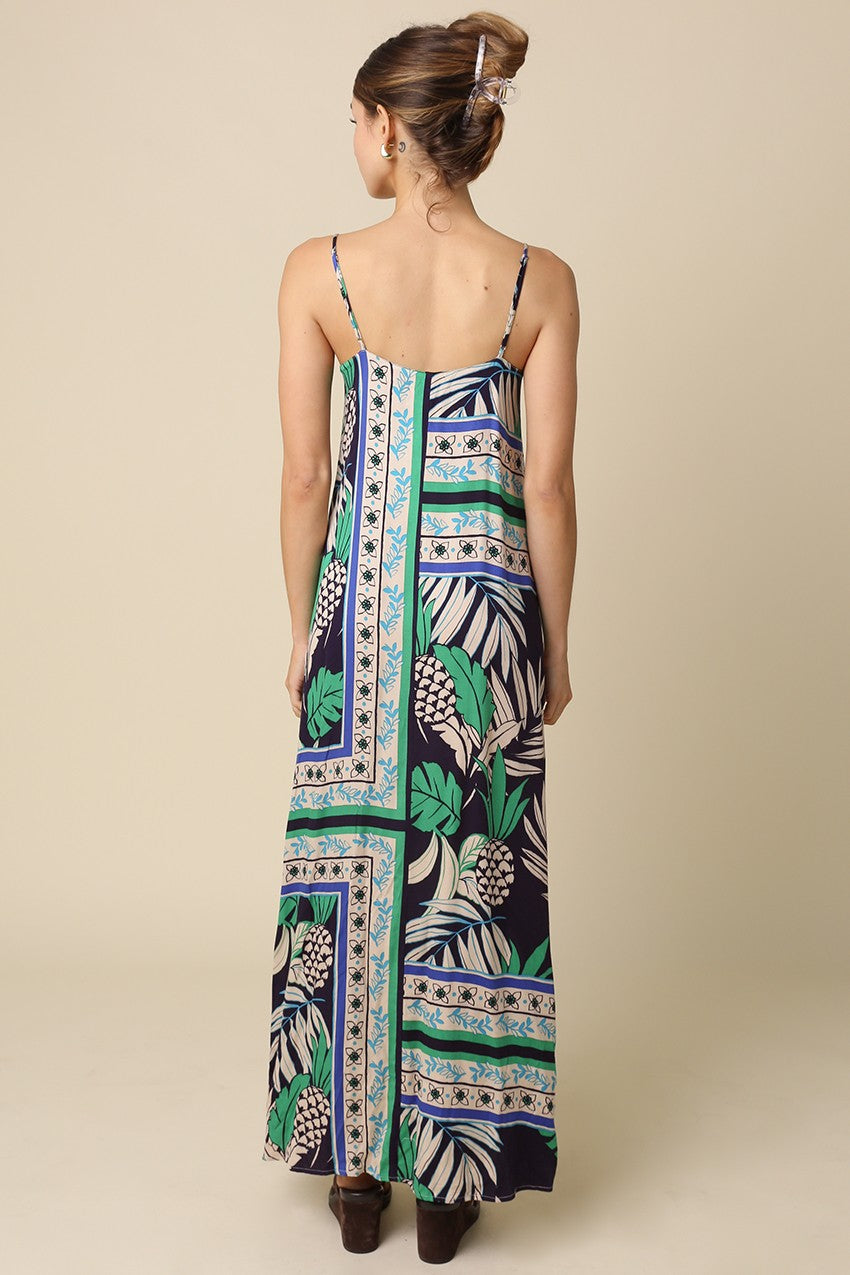 Ronnie Tropical Maxi Dress