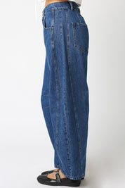 Selina Barrel Leg Denim Pants