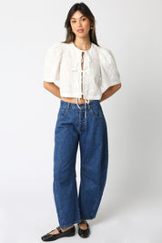 Selina Barrel Leg Denim Pants
