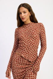 Asymmetrical Long Sleeve Top