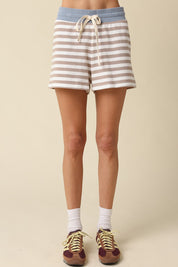 Averil Striped Lounge Shorts