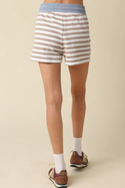 Averil Striped Lounge Shorts