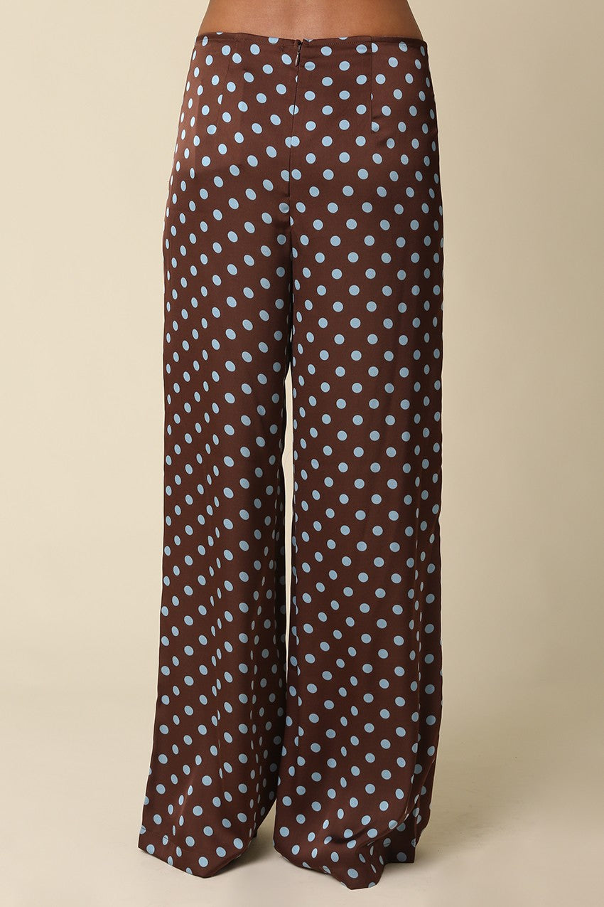Coco Polka Dot Wide Leg Pants