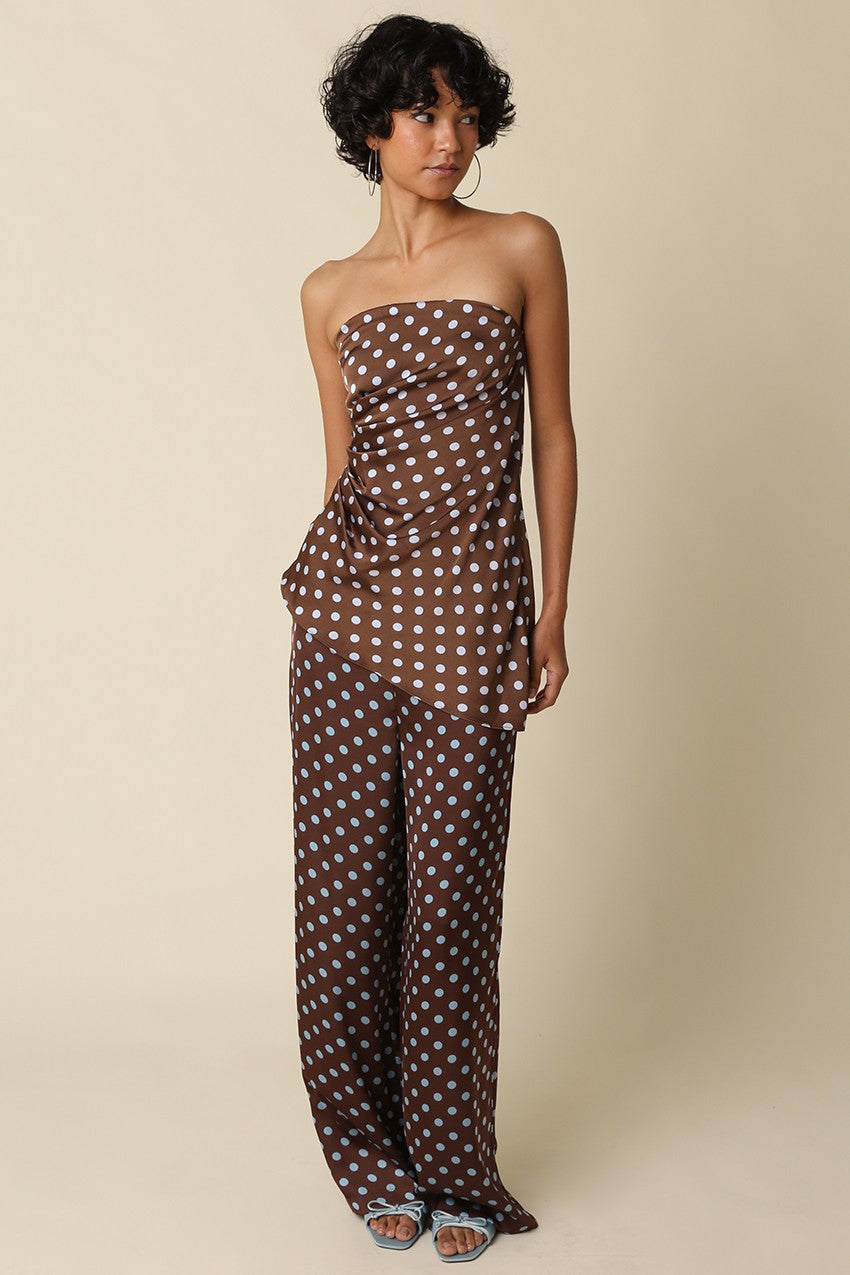 Coco Polka Dot Wide Leg Pants