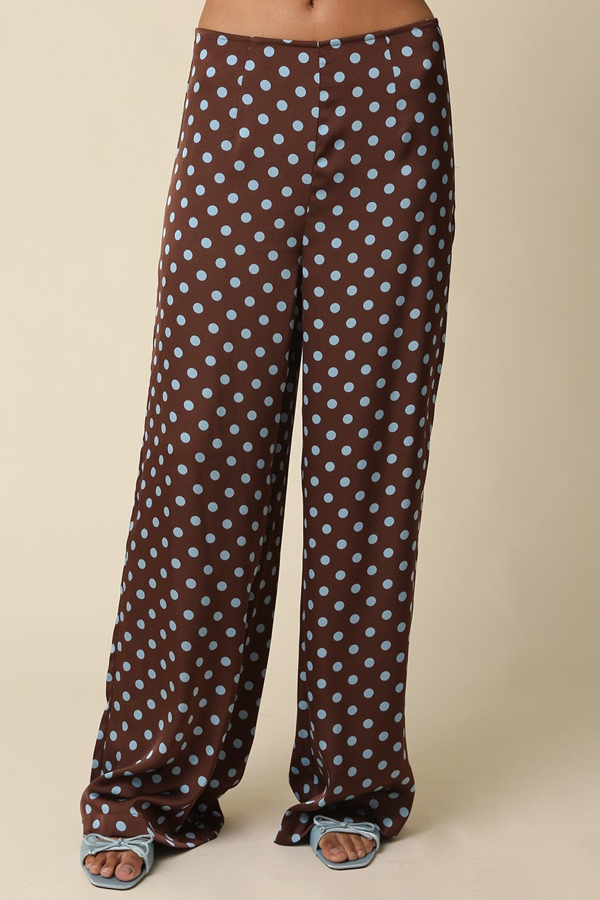 Coco Polka Dot Wide Leg Pants