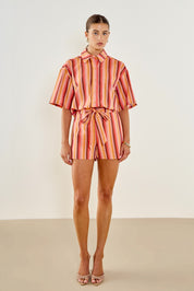 Striped Button Up Shirt