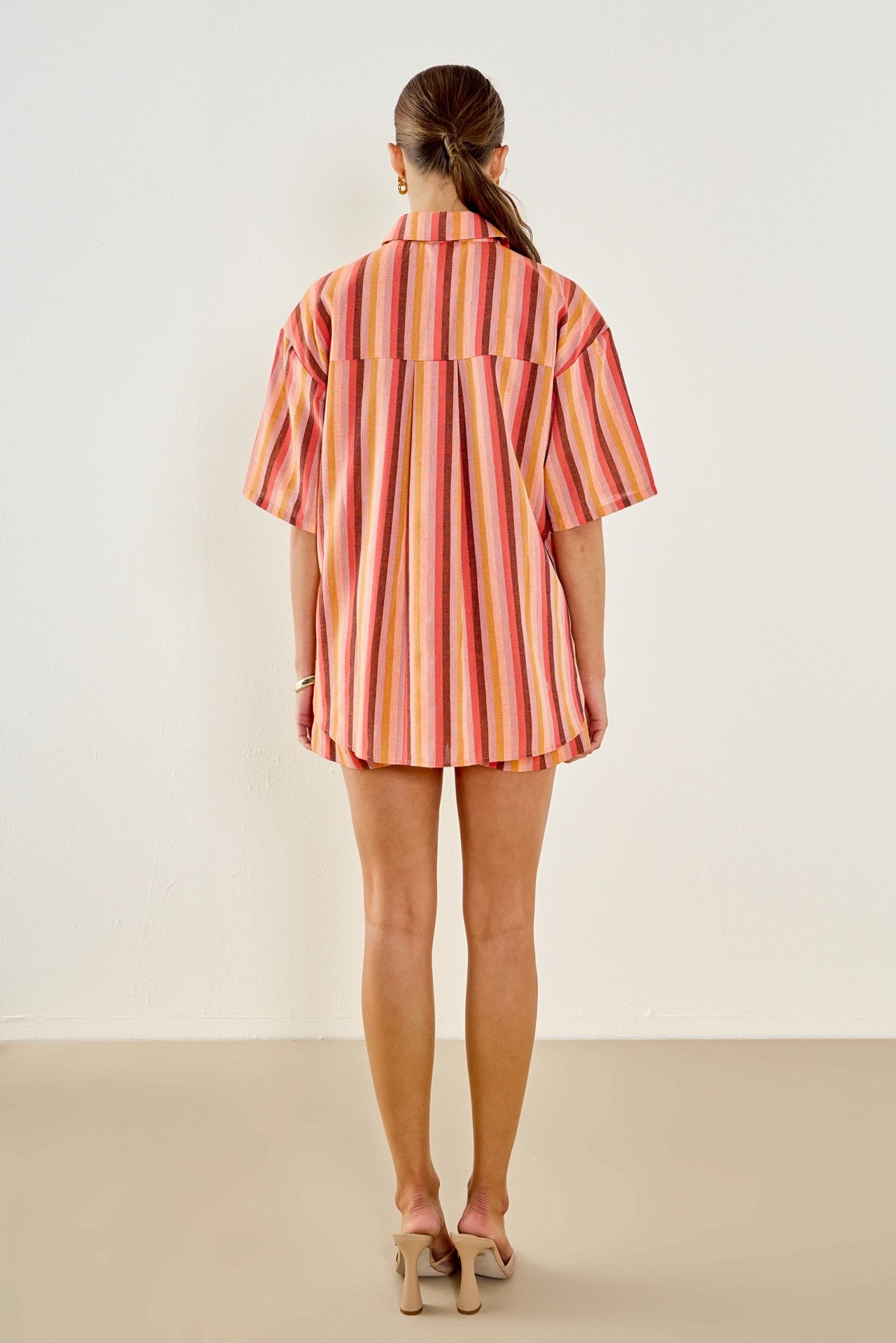 Striped Button Up Shirt
