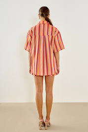 Striped Button Up Shirt