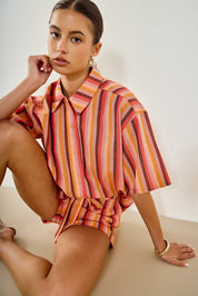 Striped Button Up Shirt