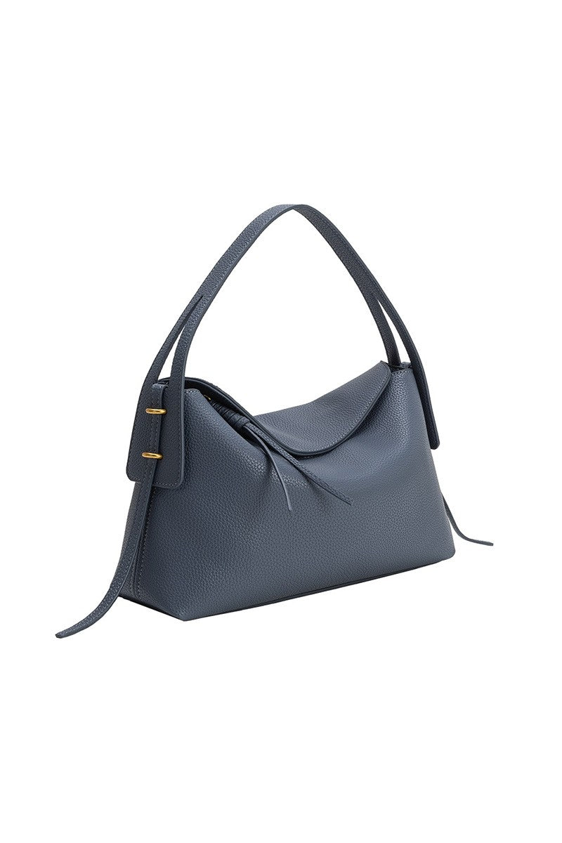 Emory Slate Recycled Vegan Top Handle Bag