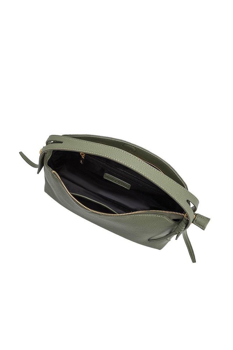 Emory Sage Recycled Vegan Top Handle Bag