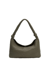 Quinn Olive Recycled Vegan Shoulder Bag