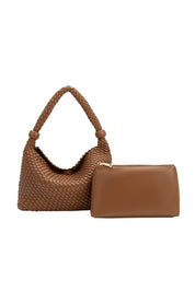 Quinn Saddle Recycled Vegan Shoulder Bag