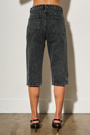 Ladies Cut Off Denim Shorts