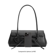 Bowie Black Recycled Vegan Shoulder Bag