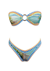 Saint-tropez Ring Bandeau Bikini Set