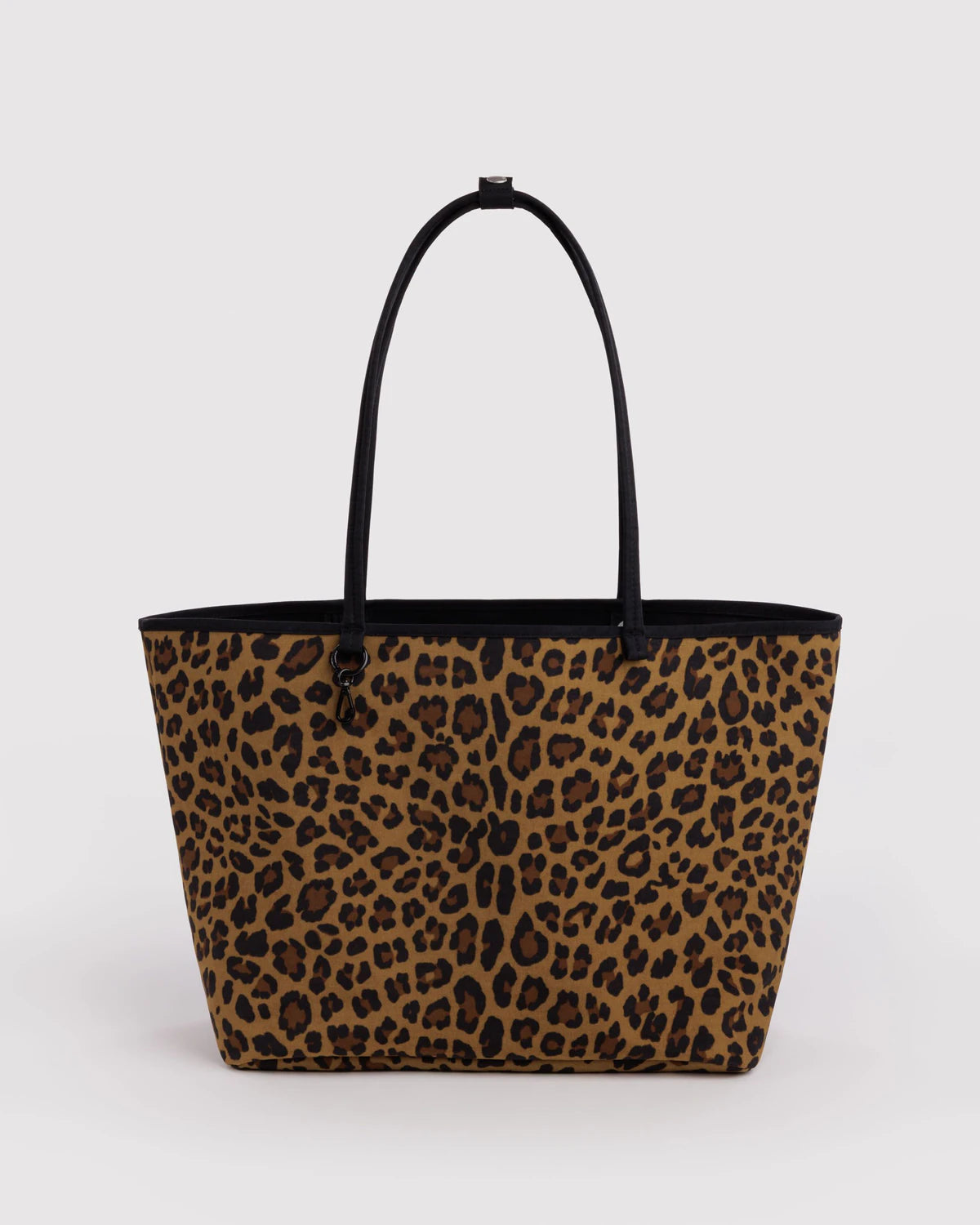 BAGGU Leopard Large Nylon Reversible Tote
