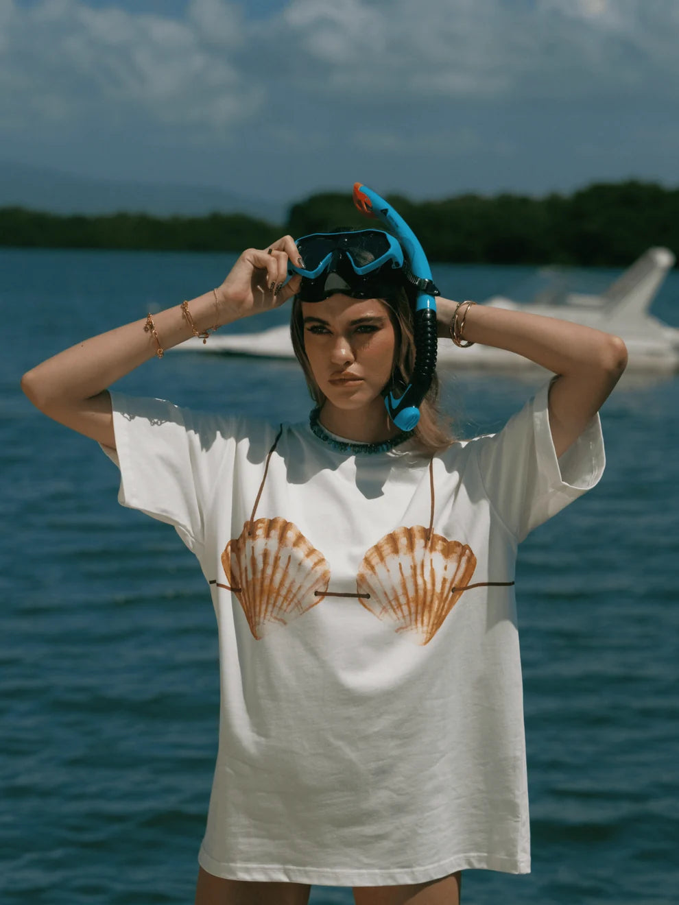 Eledé Shell Bikini Tee