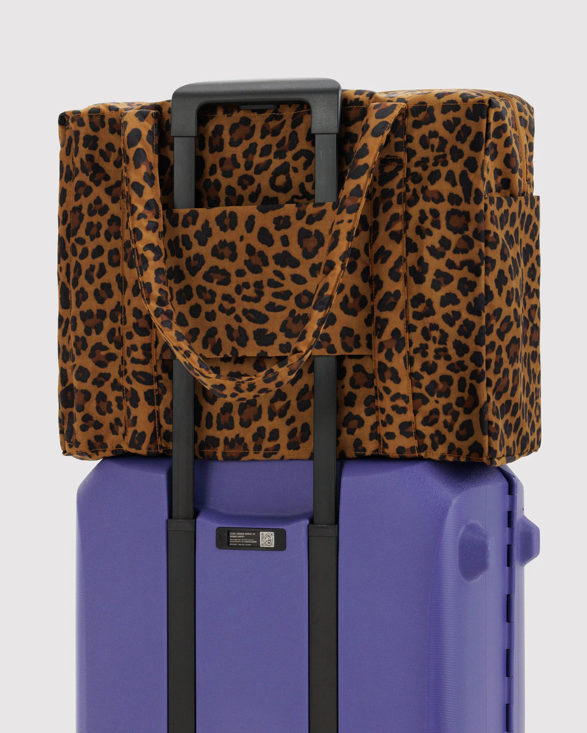 Baggu Cloud Carry On-Leopard