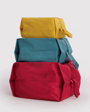 BAGGU Solid 3D Zip Set