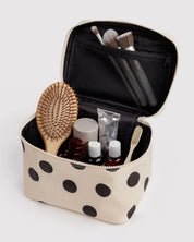 BAGGU Polka Dot Large Cosmetic Case