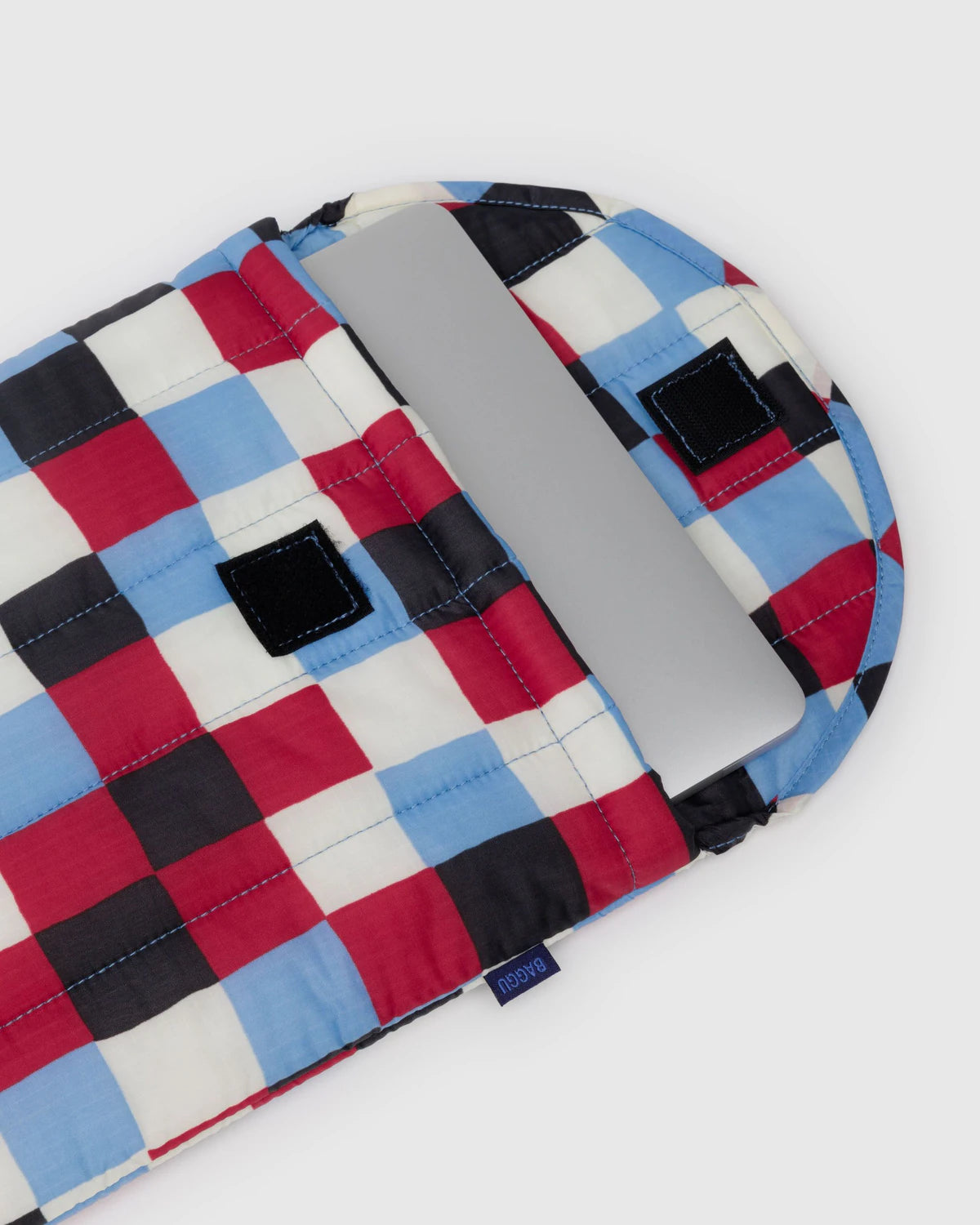 Baggu Puffy Laptop Sleeve 13"/14"- Painted Check