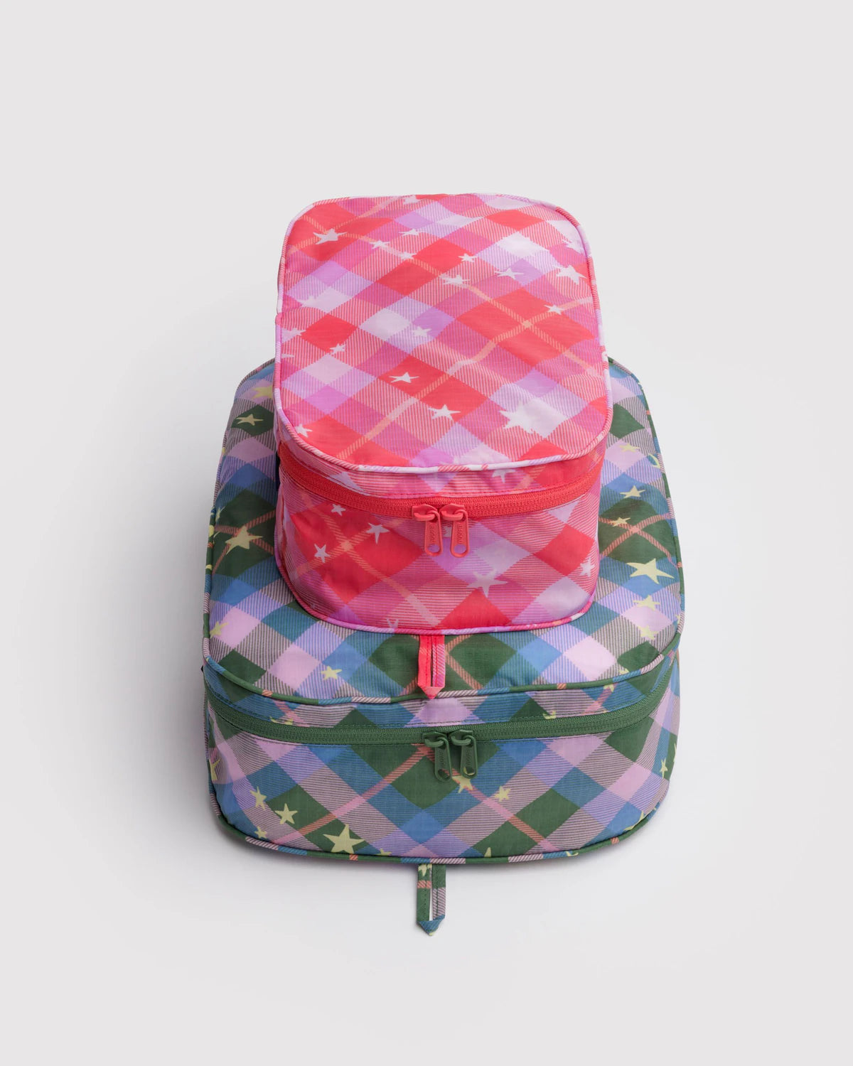 Baggu Packing Cube Set - Star Plaid