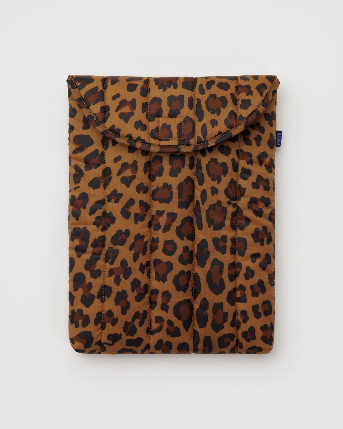 Baggu Puffy Laptop Sleeve 13"/14" - Leopard