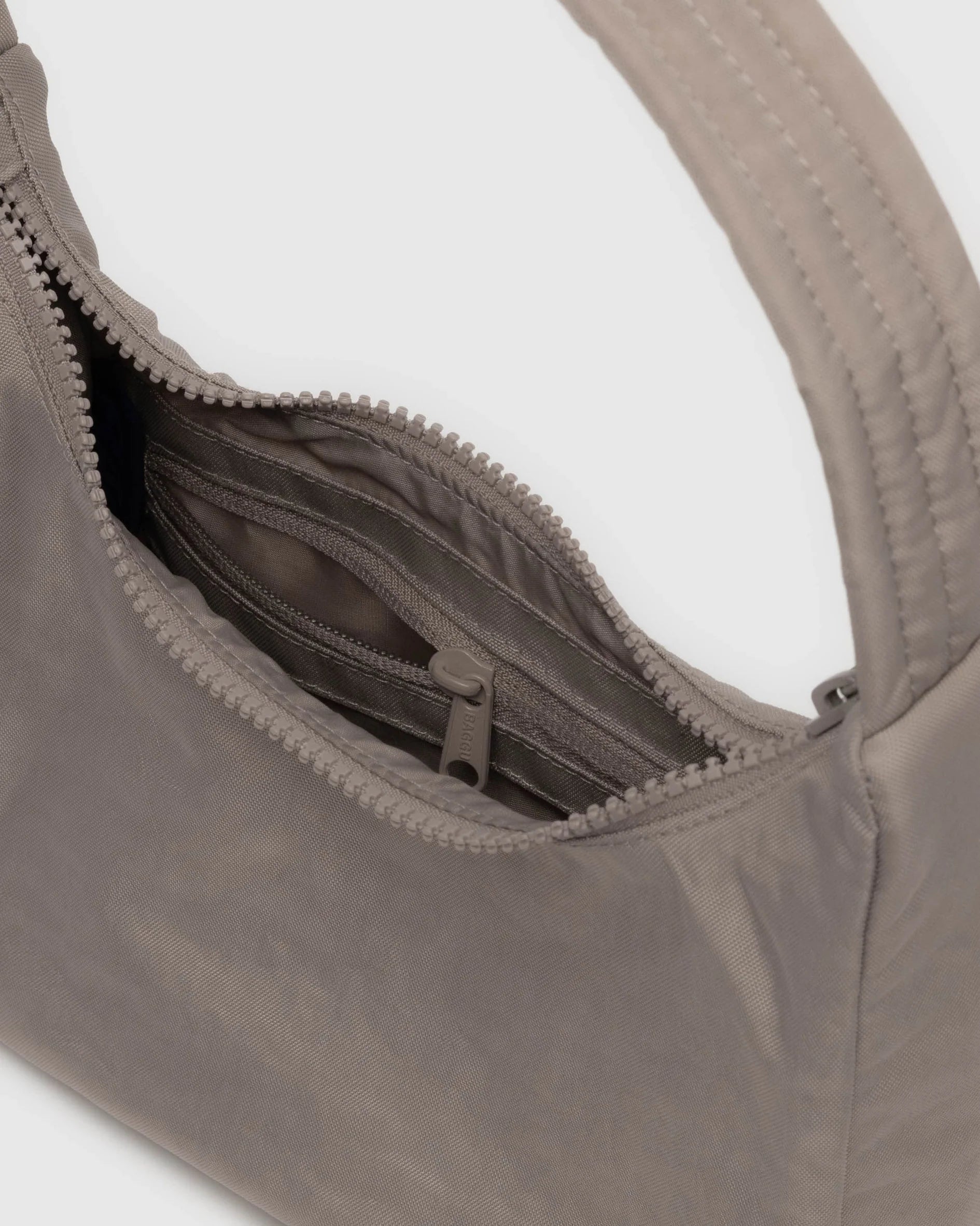 Baggu Mini Nylon Shoulder Bag-Dove