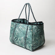 Everyday Tote Jungle Fever Denim Green