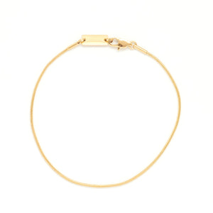 Jaws Chain Bracelet-Gold | Collective Request 