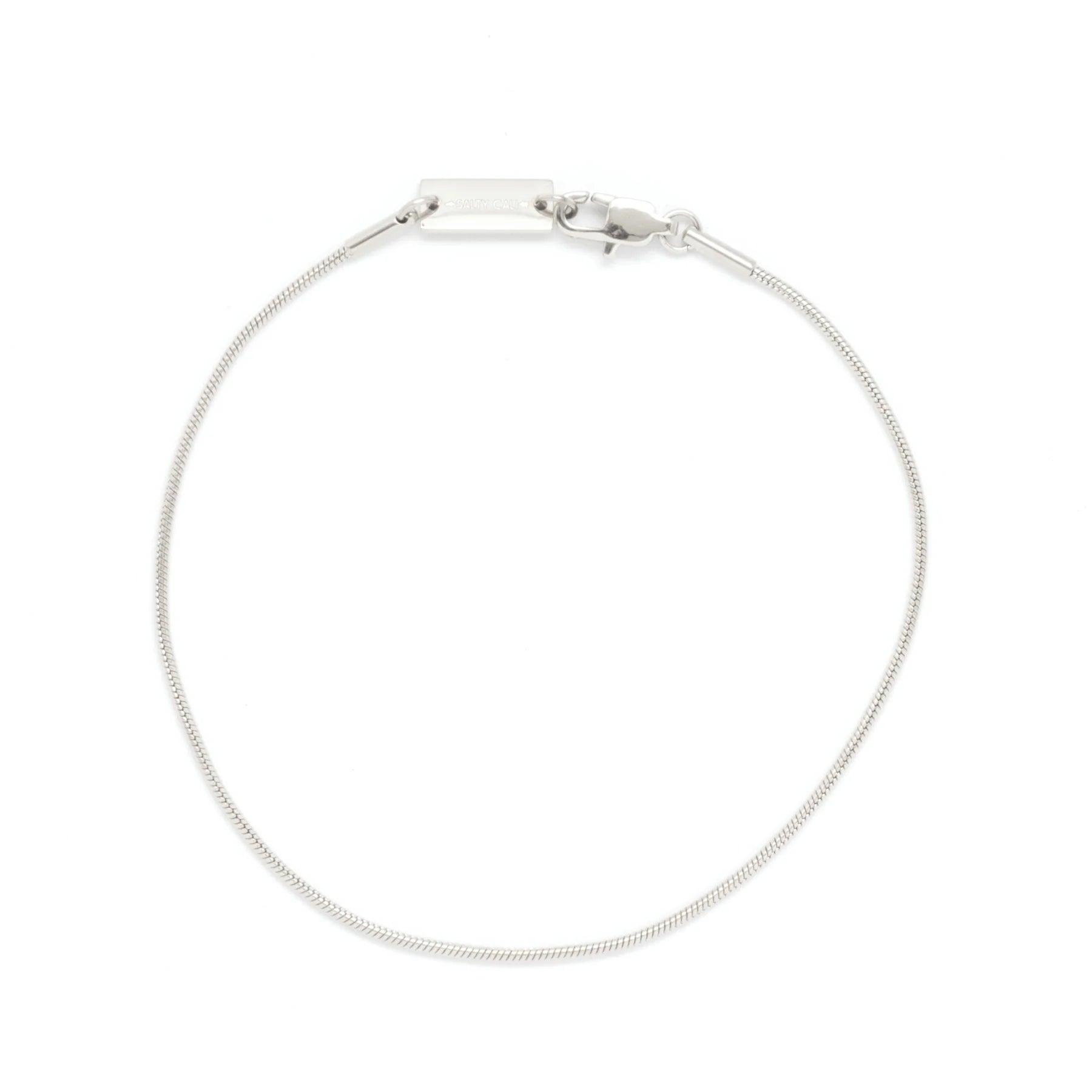 Jaws Chain Bracelet-Silver | Collective Request 