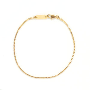 Nazare Chain Bracelet-Gold | Collective Request 