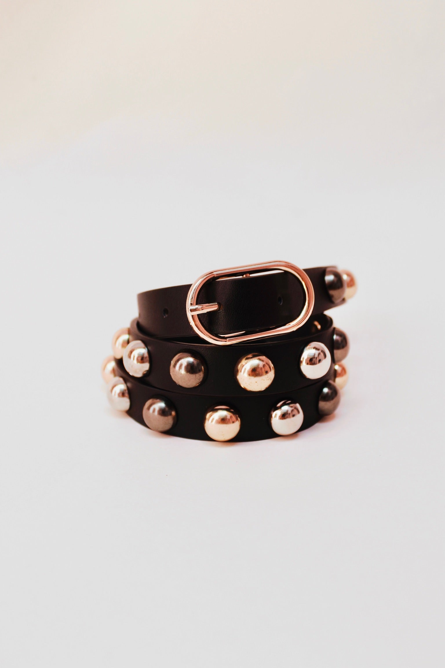 Amber Belt - Black Mixed