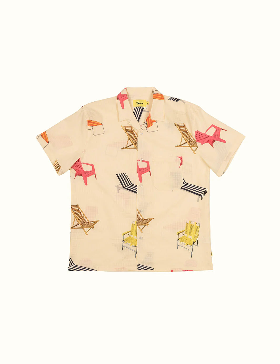 Duvin Beach Chair Leisure Stretch Buttonup