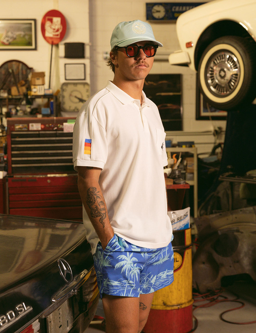 Duvin Breeze Swim Short - Blue