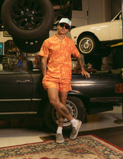 Duvin Breeze Swim Short - Red