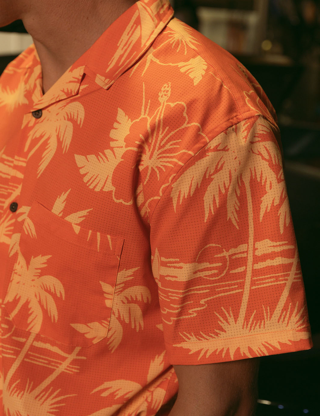 Duvin Breeze Stretch Buttonup - Red